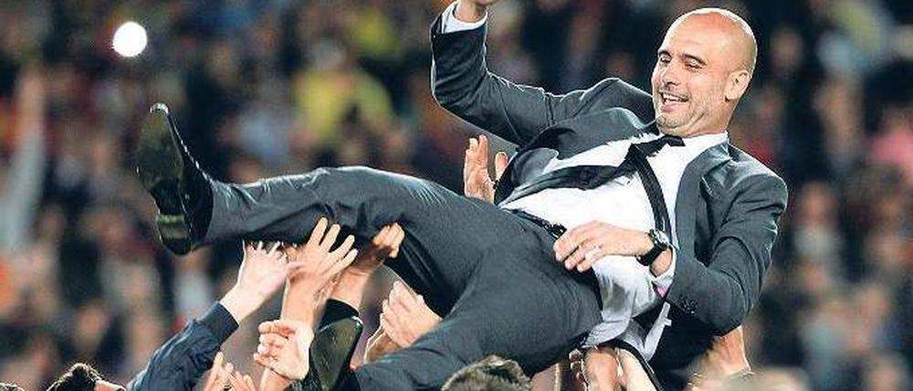 Genug ausgeruht. Nach seiner Pause will Josep Guardiola zeigen, dass er von Barcelonas Stars nicht zum Erfolg getragen wurde. Foto: Reuters
