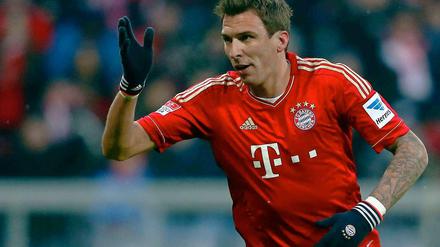 Mario Mandzukic erzielte beide Treffer beim 2:0-Sieg der Bayern gegen Fürth.