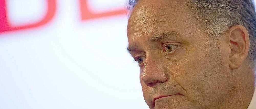 Er muss gehen: Rainer Schwarz. 