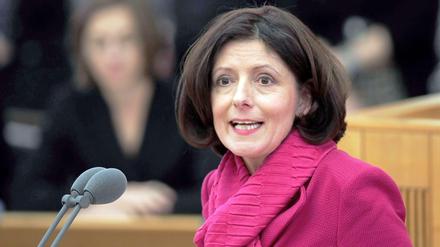 Macht trotz ihrer Behinderung Politik: Malu Dreyer.