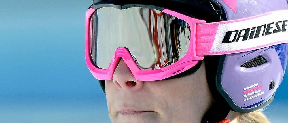 Schon um Weihnachten deutete sich an, dass die Formkurve bei Maria Höfl-Riesch nicht nach oben zeigt, sondern eher leicht nach unten.