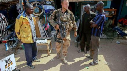 Wie nachhaltig ist die militärische Intervention? Ein französischer Soldat in Mali.