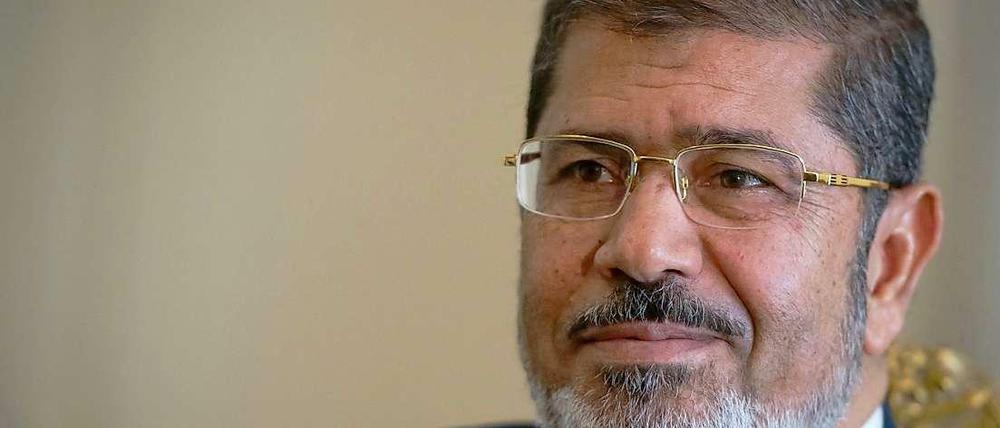 Mursi steht bei seinem Besuch in Berlin viel Kritik bevor.