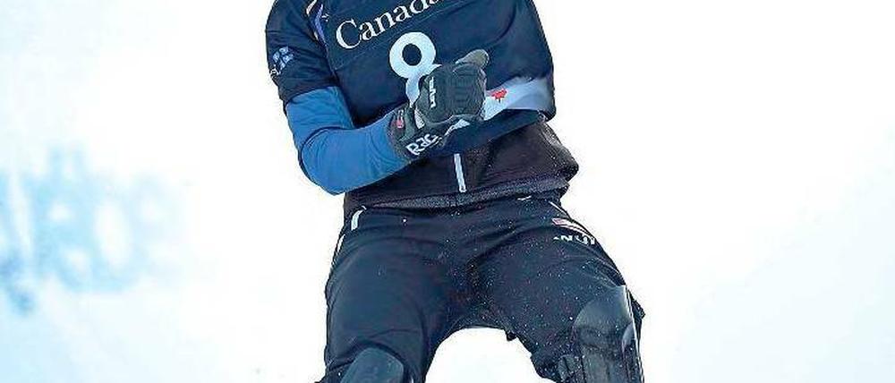 Gold abgestaubt. Isabella Laböck bejubelt ihren WM-Sieg in Stoneham. Foto: dpa