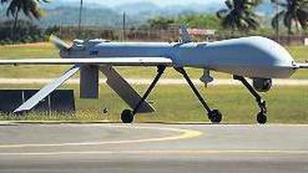 US-Drohnen wie dieses unbemannte Flugzeug vom Typ „Predator“ könnten in Westafrika eingesetzt werden.