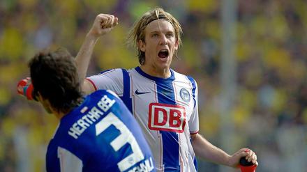 Hertha-Kapitän Peter Niemeyer ist der wichtigste Ansprechpartner für Trainer Jos Luhukay.