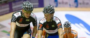 Ich bin Roger. Kluge (l.) und Peter Schep fahren zum ersten Mal miteinander. 