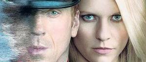 Zweifel an der Identität. Sergeant Nicholas Brody (Damian Lewis) wird nach acht Jahren in Al-Qaida-Gefangenschaft befreit. CIA-Agentin Carrie Mathison (Claire Danes) glaubt, dass Brody von Al Qaida zum Terroristen umgedreht worden ist. Foto: Promo
