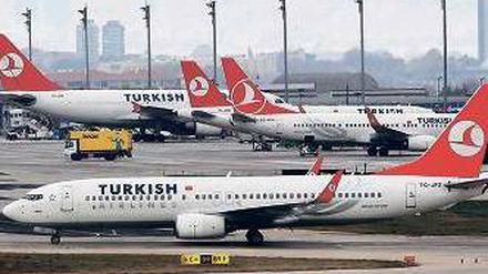Der Atatürk-Flughafen stößt an seine Kapazitätsgrenzen.