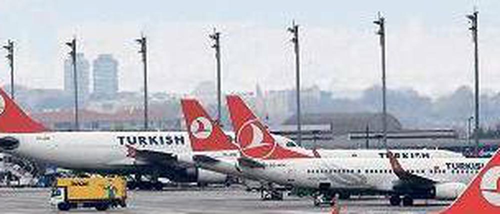 Der Atatürk-Flughafen stößt an seine Kapazitätsgrenzen.