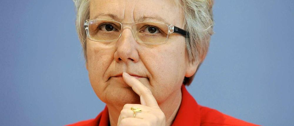 Will ihren Doktor behalten: Annette Schavan.