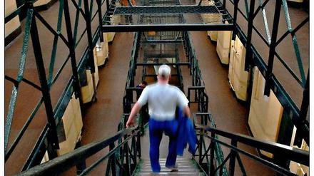 In der Justizvollzugsanstalt in Moabit sitzen hauptsächlich Untersuchungshäftlinge ein.