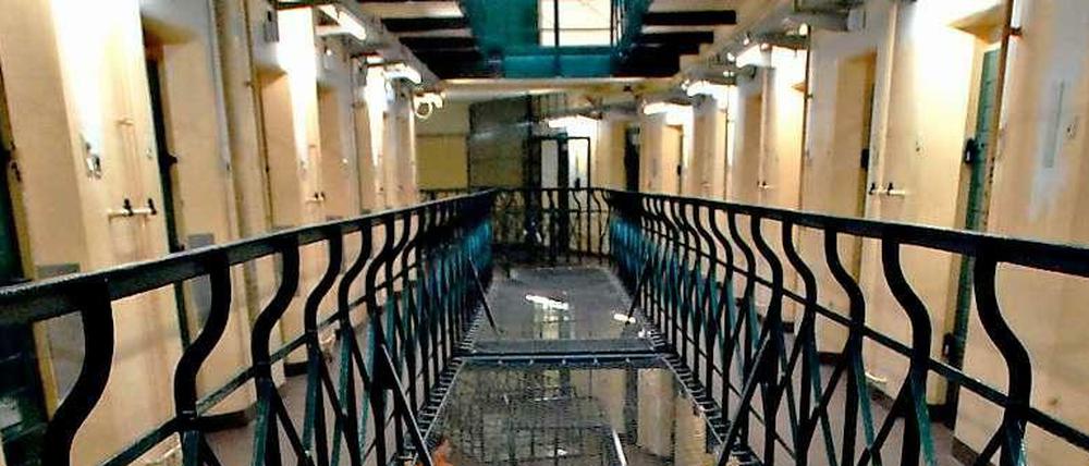 In der Justizvollzugsanstalt in Moabit sitzen hauptsächlich Untersuchungshäftlinge ein.