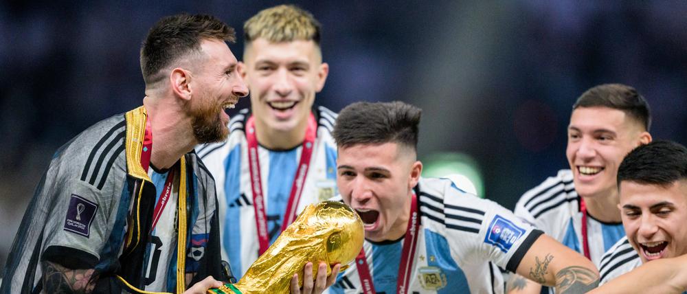 Nach 36 Jahren wieder Weltmeister: Argentinien.  