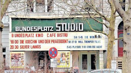 Traditionshaus. Das Bundesplatz-Kino wurde vor zwei Jahren renoviert. Es hat 87 Plätze und neuerdings auch einen Digitalprojektor. Zur Eröffnung von "Berlinale goes Kiez" am Sonnabend laufen hier vier neue Folgen von "Berlin Ecke Bundesplatz".