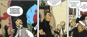 Um den halben Erdball: Eine Szene aus dem ersten Sammelband.