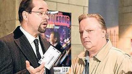 Herrlich inkorrekt. Prof. Boerne (Jan Josef Liefers) und Kommissar Thiel (Axel Prahl, re.) im Münsteraner „Tatort“.Foto: WDR