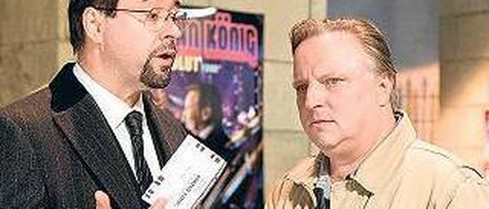 Herrlich inkorrekt. Prof. Boerne (Jan Josef Liefers) und Kommissar Thiel (Axel Prahl, re.) im Münsteraner „Tatort“.Foto: WDR