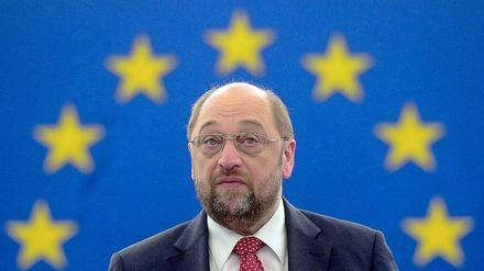 Martin Schulz, Präsident des EU-Parlaments.
