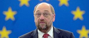 Martin Schulz, Präsident des EU-Parlaments.