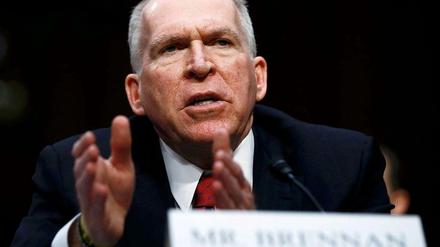 John Brennan bei der Anhörung durch den US-Senat.