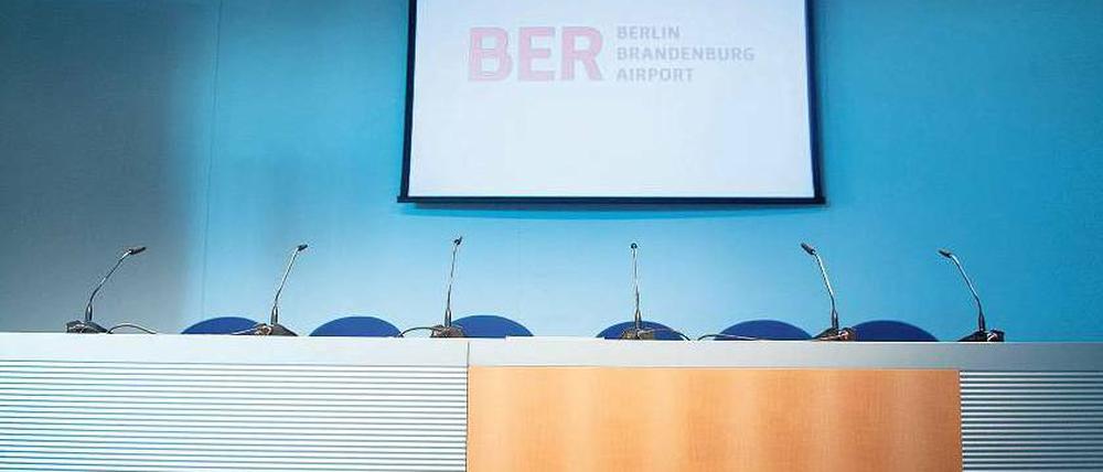 Niemand hebt ab. Der BER ist nicht nur eine bautechnische, sondern auch eine personaltechnische Leerstelle. Foto: dpa