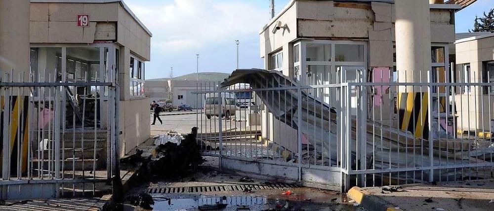Die Explosion ereignete sich am Grenzübergang Cilvegözü in der südlichen Provinz Hatay.
