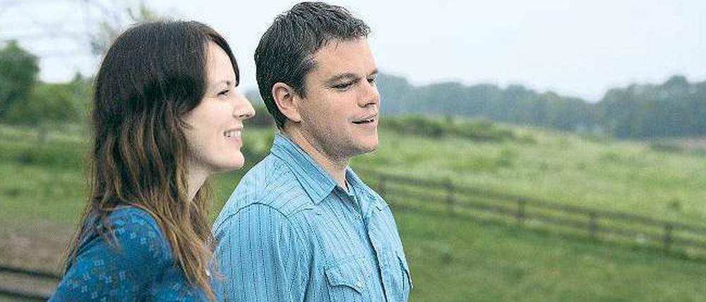 Wandel durch Annäherung. Matt Damon spielt den Angestellten eines Energiekonzerns, der Kleinstadtfarmern die Förderrechte für Erdgasvorkommen abluchsen soll.