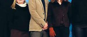 Das Team. Martina Gedeck, Produzentin Sylvie Pialat, Regisseur Guillaume Nicloux, Isabelle Huppert, Pauline Etienne.Foto: Reuters