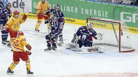 Durcheinander vor dem Eisbären-Tor. 