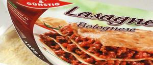 Auch in der Lasagne der Edeka-Marke "Gut &amp; Günstig" wurden geringe Mengen Pferdefleisch gefunden. 