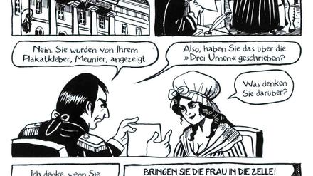 Allein unter Männern: Eine Szene aus dem Buch.