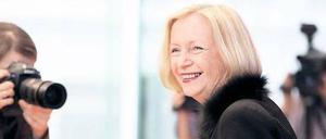Die Neue. Johanna Wanka. 