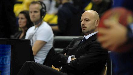 Albas Trainer Sasa Obradovic.