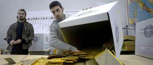 Nach der Parlamentswahl in Italien wird eine Verschärfung der Euro-Krise befürchtet.