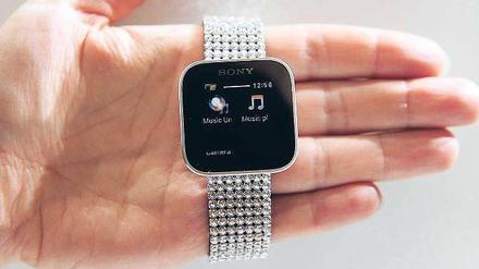 Die Smartwatch von Sony erweitert den Bildschirm von Android-Handys.
