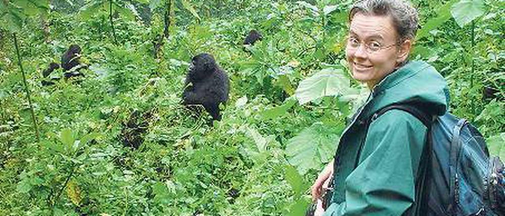 Martha Robbins arbeitet am Max-Planck-Institut für Evolutionäre Anthropologie in Leipzig und erforscht vor allem Gorillas.