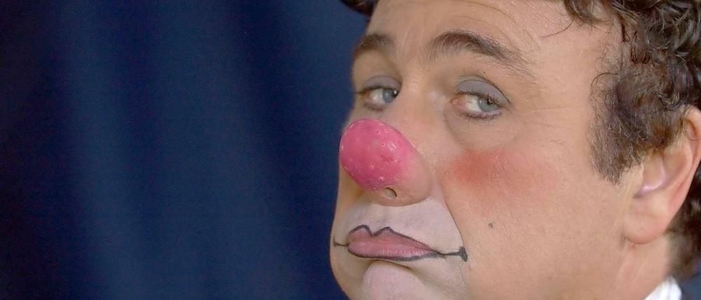 Zippo Bello II. (Abbildung ähnlich) sagte ein Treffen mit SPD-Kanzlerkandidat Peer Steinbrück ab, nachdem dieser Clowns in die nähe von Silvio Berlusconi gerückt hatte.