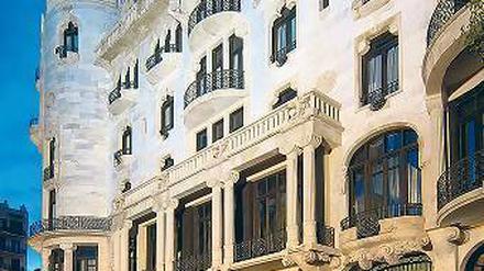 Woody Allens Favorit. Im Casa Fuster in der katalanischen Metropole drehte er „Vicky Cristina Barcelona“.