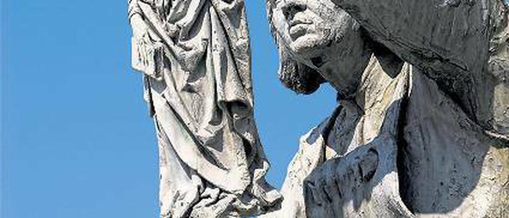 In der Würzburger Stadtmitte hat der Bildhauer Tilman Riemenschneider viele Spuren hinterlassen.