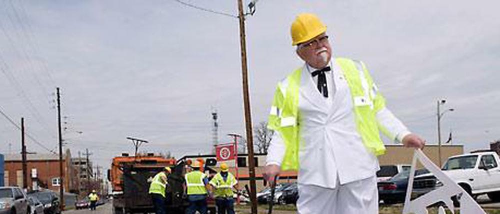 Konsequent geht es in den USA zu: Zahlt ein Sponsor, kommt sein Logo drauf.