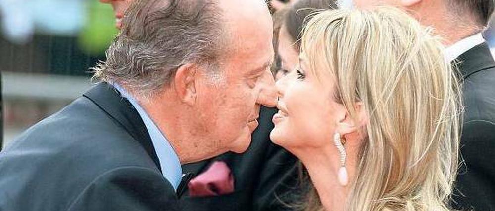 „Nur eine enge Freundschaft.“ Juan Carlos und Corinna Prinzessin zu Sayn-Wittgenstein.