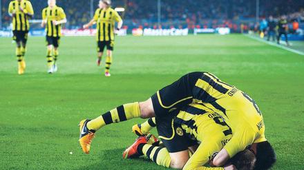 Immer, wenn das Flutlicht strahlt. In dieser Champions-League-Saison ist Borussia Dortmund noch unbesiegt. 