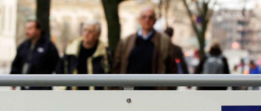 640000 Privat- und Geschäftskunden betreut die Deutsche Bank in Berlin.