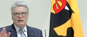 Bundespräsident Joachim Gauck.