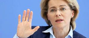 Bundesarbeitsministerin Ursula von der Leyen (CDU).