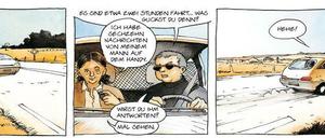 Kleine Flucht: Eine Szene aus dem Buch.