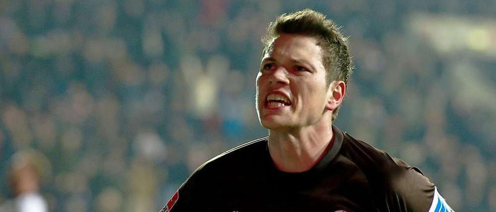 Daniel Ginczek ist zurzeit der überragende Mann beim FC St. Pauli und hat schon 11 Saisontreffer erzielt.