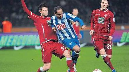 Immer im Mittelpunkt. Ronny hat sich zu Herthas prägendem Spieler entwickelt.