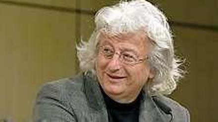Der ungarische Schriftsteller Péter Esterházy in der Berliner Akademie der Künste, 2009.